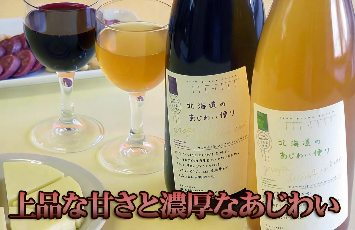 北海道のあじわい便りノンアルコールワイン 720ml 赤【北海道アグリマート】