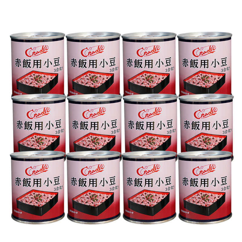 クレードル 赤飯用小豆230g×12缶