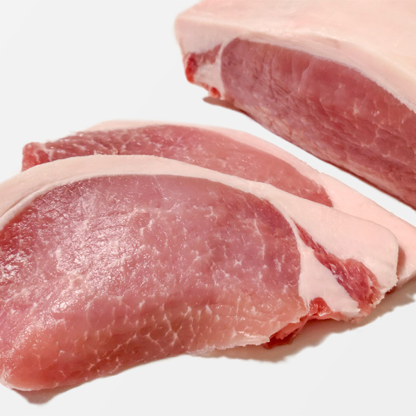 肉屋の目利きで厳選した北海道産豚ロース肉