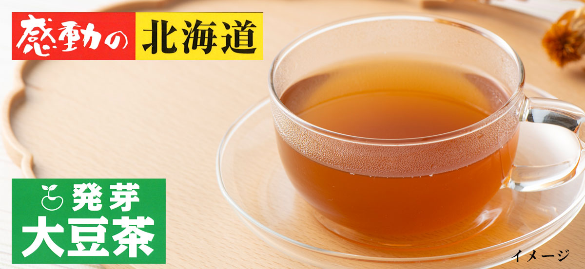 感動の北海道 発芽大豆茶15g【中村食品産業】